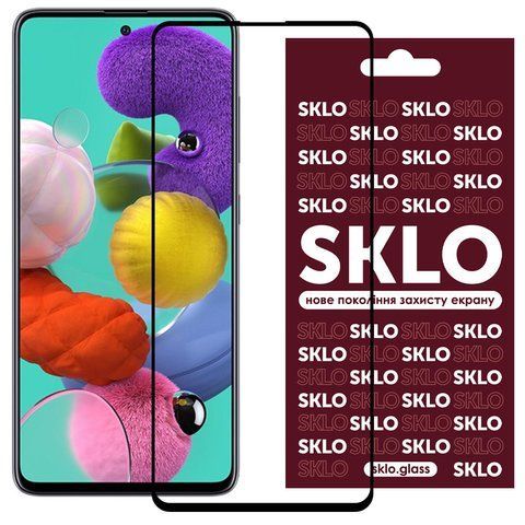 Захисне скло SKLO 3D для Samsung Galaxy A51 / M31s 35431 фото