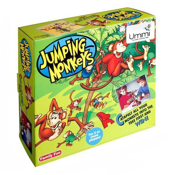 Настільна інтерактивна гра Ummi 707-31 Jumping Monkeys Game 79506 фото