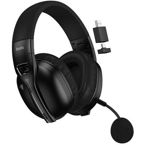 Накладні бездротові навушники Hoco W114 Magic +3.5mm+2.4G 84975 фото