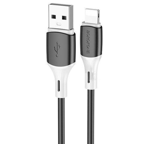 Дата кабель Borofone BX79 USB to Lightning (1m) 57087 фото