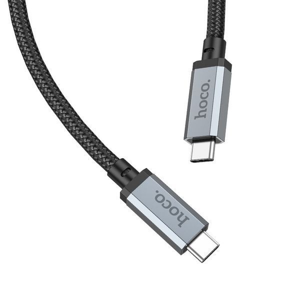 Дата кабель Hoco US05 Type-C to Type-C 100W USB4 40Gbps (1m) 65417 фото